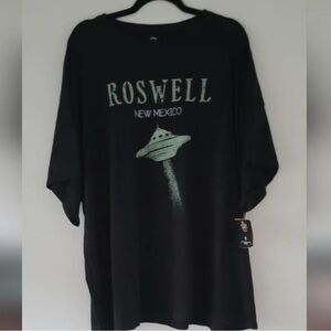 Roswell New Mexico Black Graphic T-Shirt